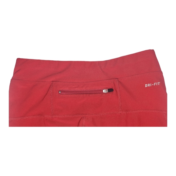 Nike Women's Dry-Fit Running Capris, Leggings, Tights, Red, Size Small, S - Picture 4 of 9